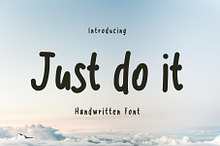 Just do it