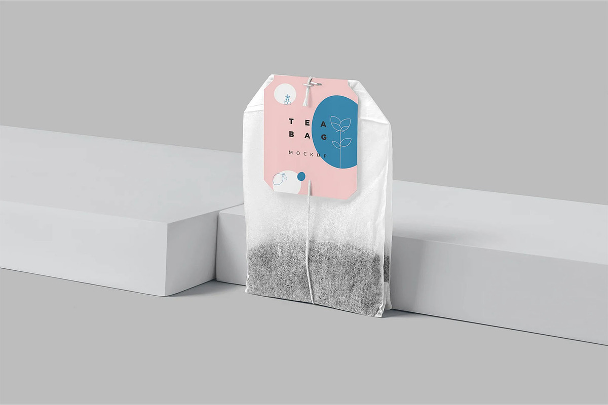 Tea bag Mockup, a Product Mockup by megostudi0 (Photo 7 of 7)