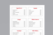 French Bistro Menu Template, a Stationery Template by MightyDesign (Thumbnail 4 of 8)