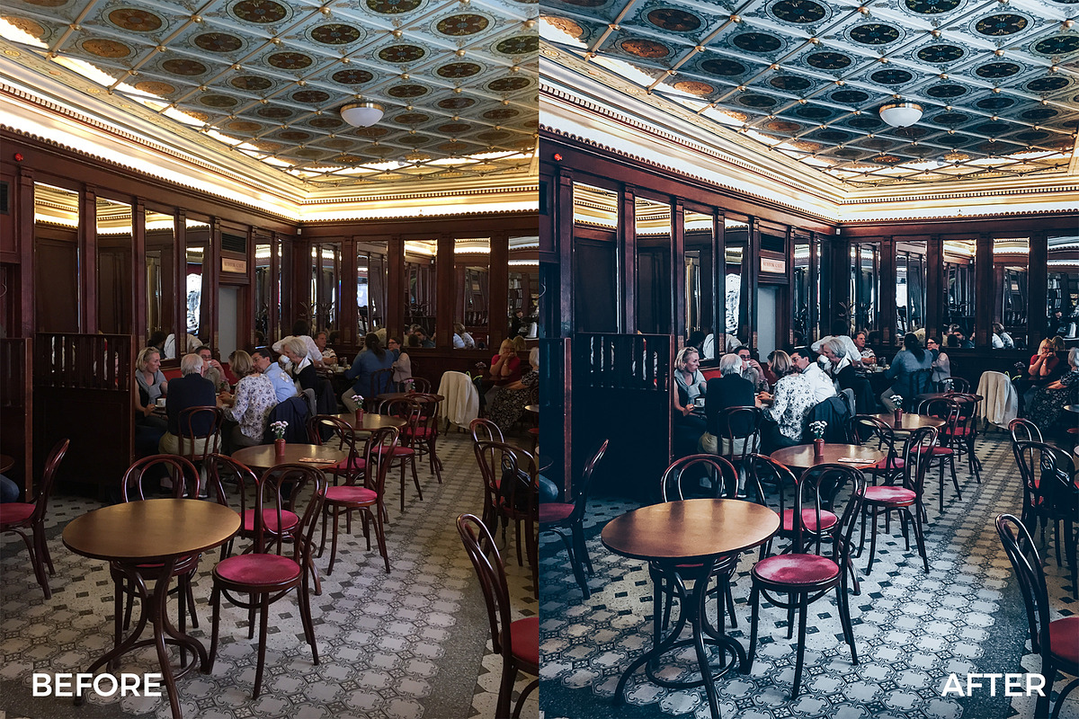 Moody Matte Mobile Lightroom Presets preview 7