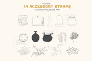 The Library Creator Stamp Brushes, a Brush Add-On by Mabel & Bea (Thumbnail 6 of 8)