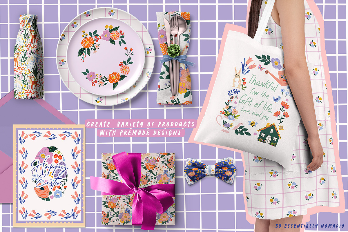 Spring Floral Clipart Collection, an Object Illustration by Essentially Nomadic (Photo 4 of 14)