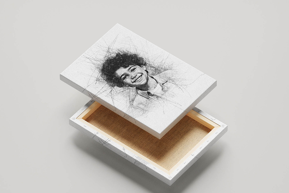Pencil Sketch Maker, an Action Add-On by MRI STUDIO (Photo 16 of 28)
