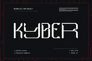 NeonSplice Futuristic Font, a Sans Serif Font by ANDR35 (Thumbnail 5 of 7)