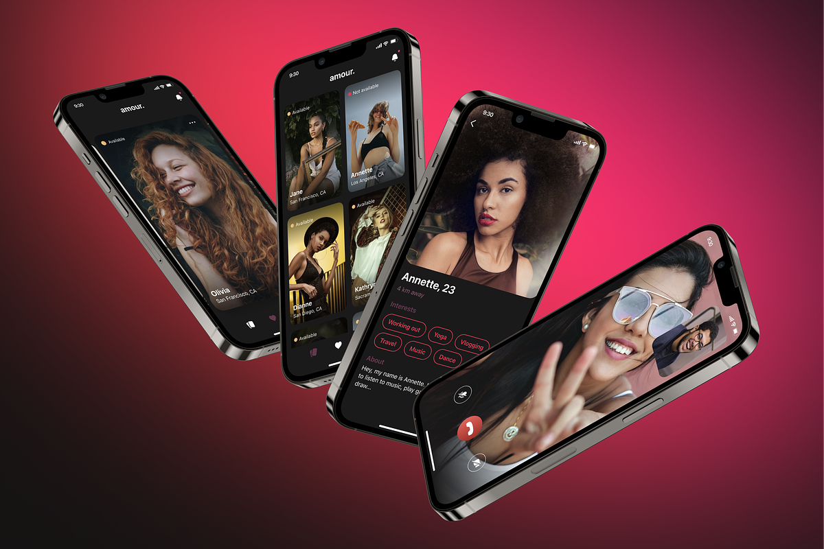 Amour - Dating App UI Kit, an UI Kit Template by yoframe (Photo 5 of 6)
