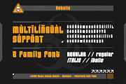 Madsden - Futuristic Font, a Sans Serif Font by Snape Design Studio (Thumbnail 3 of 5)