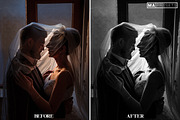 10 B&W Wedding Lightroom Presets, a Preset Add-On by MaPresets (Thumbnail 15 of 18)