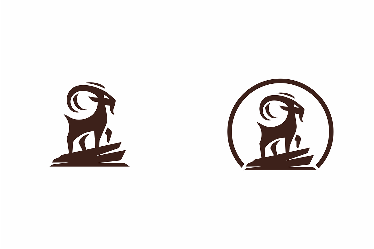 Goat Logo, a Branding & Logo Template by Brandlogo (Photo 3 of 4)