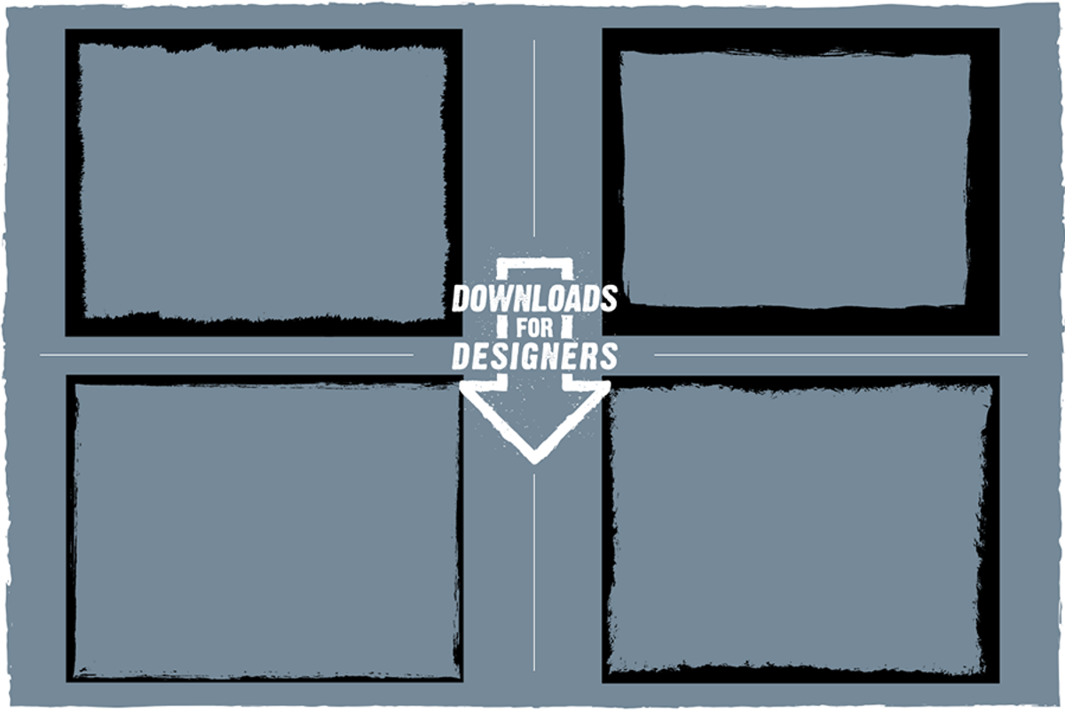 Edges and Borders - Vector Pack, a Texture Graphic by Downloads for Designers (Photo 7 of 7)