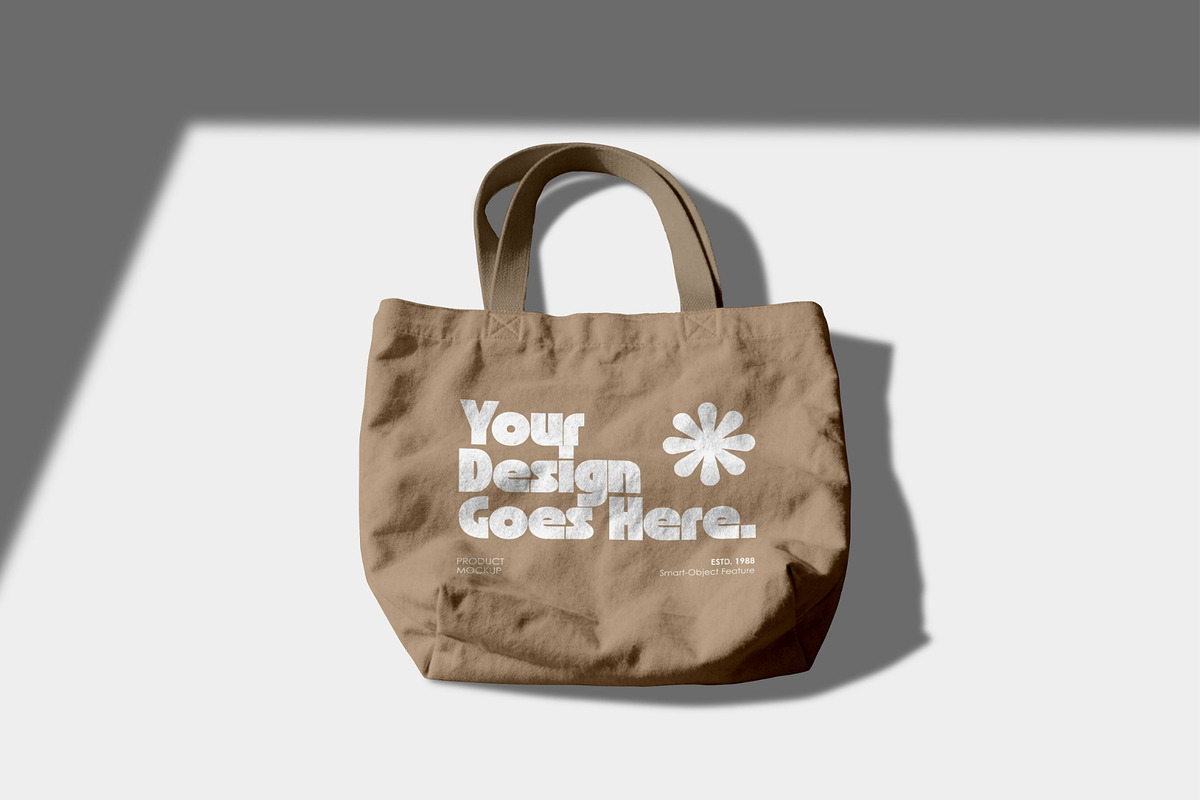 Realistic Tote Bag Mockup PSD, a Merchandise Mockup by MA-KING_ART (Photo 4 of 5)