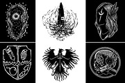 100 T-Shirt Designs Super Collection, an Animal Illustration by Design by sebrodbrick (Thumbnail 34 of 35)