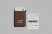 ID Card Holder Mockup, a Merchandise Mockup by AndikaGraphic (Thumbnail 4 of 6)