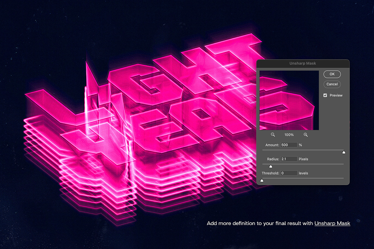 Signal Neon Distortion Effect, a Graphic by Divided.co (Photo 4 of 4)