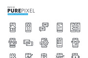 Pure Pixel Icons, an Outline Icon by PureSolution (Thumbnail 3 of 8)