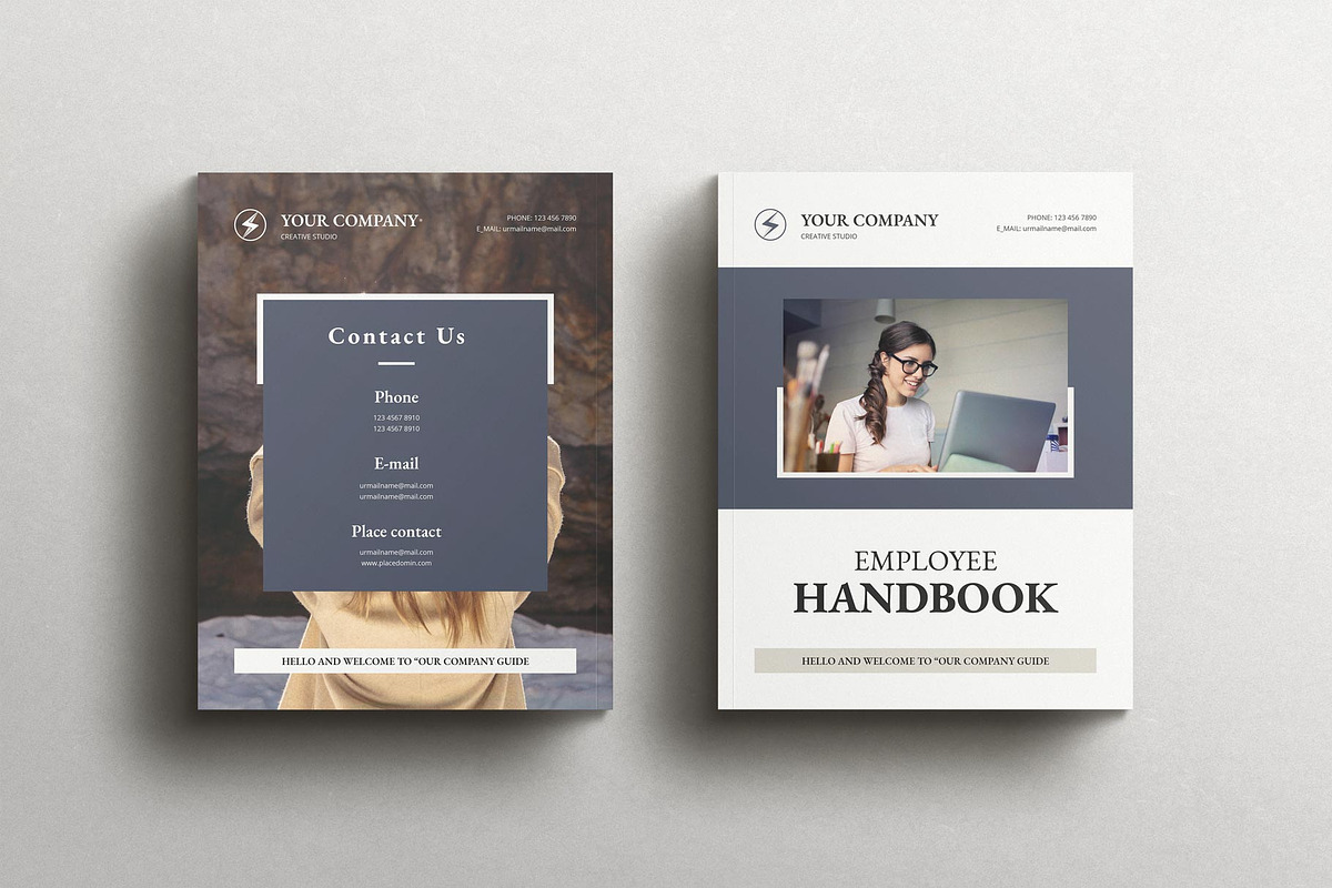 Employee Handbook Template, a Magazine Template by TemplatesForest (Photo 9 of 9)