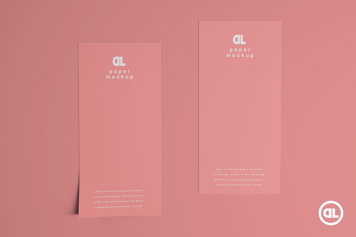 DL Flyer Mockup, a Print Template by Defa Visual (Photo 6 of 11)