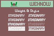Imaginary font, a Font by weknow (Thumbnail 7 of 8)