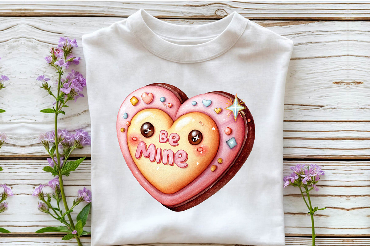 Watercolor Valentines Day Clipart, an Illustration by Sublimation Artist (Photo 6 of 6)