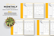 Ultimate Planner Bundle Pack 2024-27, a Stationery Template by obayes (Thumbnail 4 of 16)
