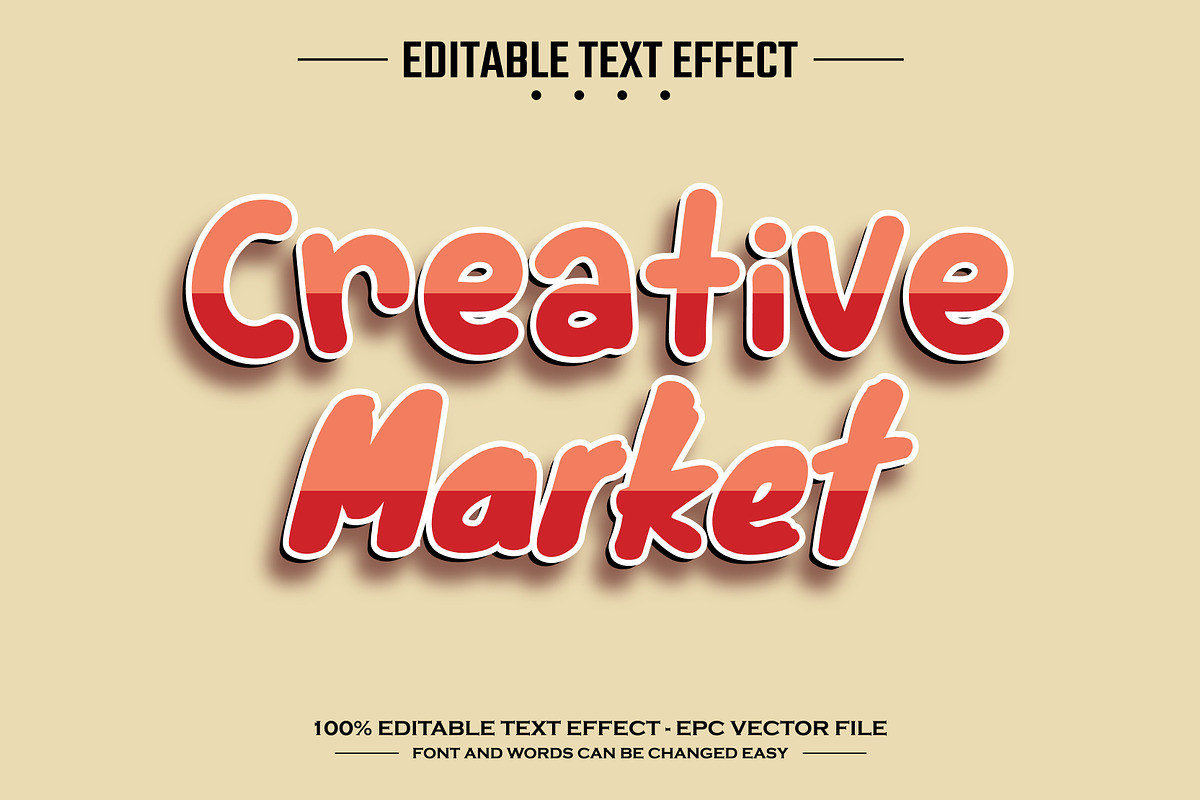 Not rich man 3D editable text effect, a Layer Style Add-On by nicemorning (Photo 3 of 3)