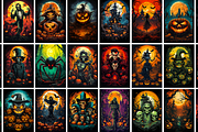 Deadly Creepy Halloween Vectors, an Illustration by Fresh Design Elements (Thumbnail 3 of 13)