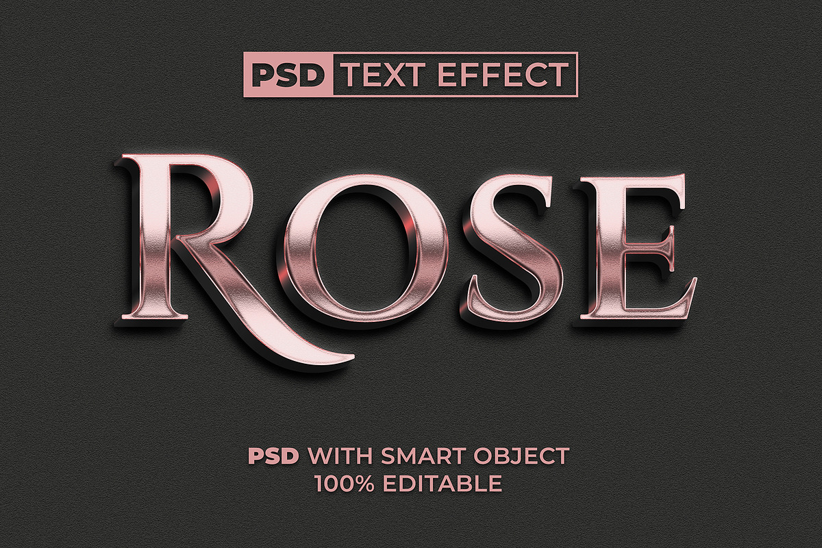 PSD Text Effect Metal Style Bundle, a Layer Style Add-On by Mockmenot (Photo 7 of 7)