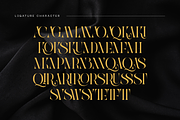 Qaska Luxury -  Branding Logo Font, a Serif Font by Nirmana Visual (Thumbnail 3 of 10)