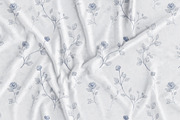 Floral Blue Toile Seamless Patterns, a Pattern Graphic by Olya Creative (Thumbnail 14 of 18)