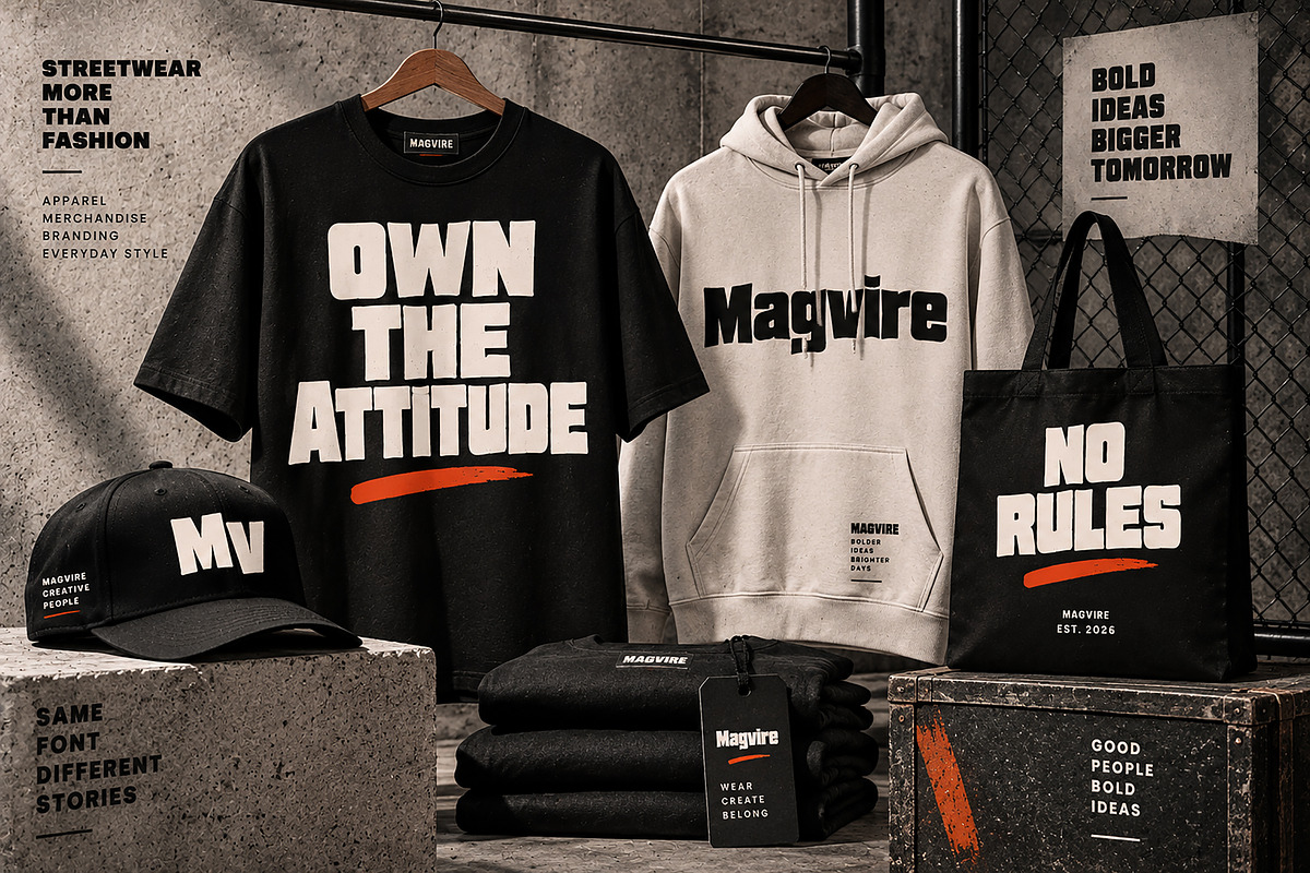 Magvire, a Script Font by Wow Magic (Photo 6 of 6)