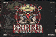 Marcost Tatto Typeface, a Blackletter Font by Graphicxell (Thumbnail 2 of 5)