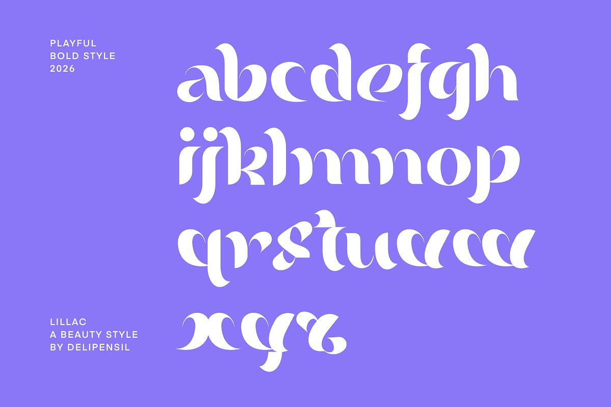 Lillac - A Elegant Beauty Typeface, a Serif Font by delipensil (Photo 7 of 10)