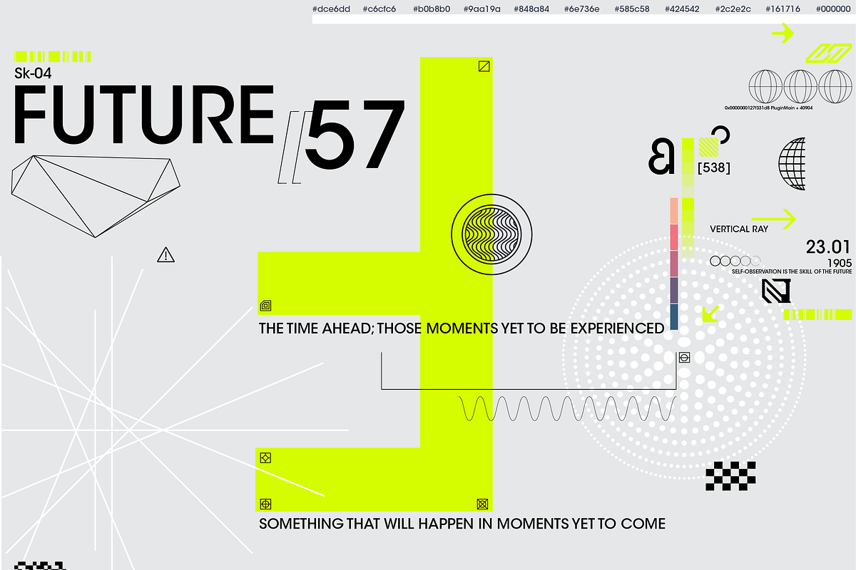 FUTURE DATA LAYOUTS — Poster Bundle, a Graphic by NoSpoon Design (Photo 6 of 11)