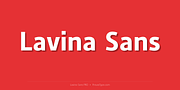 Lavina Sans PRO, a Sans Serif Font by preussTYPE (Thumbnail 1 of 9)