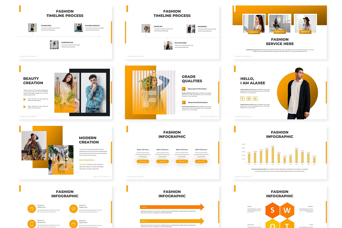 Keia - Powerpoint Template, a Presentation Template by AQR Studio ...