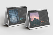 2027 Black minimal desk calendar, a Stationery Template by Tanmoy Topu (Thumbnail 2 of 2)
