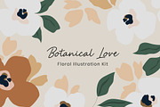 Botanical love - Floral Illustration, an Illustration by Emilie Cliche (Thumbnail 1 of 8)