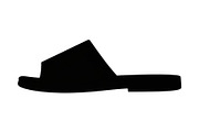 Minimal House Slippers Silhouettes, a Graphic by hafijul (Thumbnail 11 of 14)
