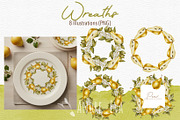 Watercolor Pears Clipart/Pattern, an Illustration by Andre_Eva (Thumbnail 4 of 10)