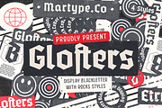 Glofters Blackletter Display Font, a Blackletter Font by Martype Co (Thumbnail 1 of 11)