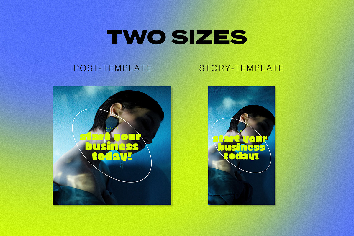 Instagram Social Media CANVA Bold, a Social Media Template by Vermeulen Design Studio (Photo 4 of 6)