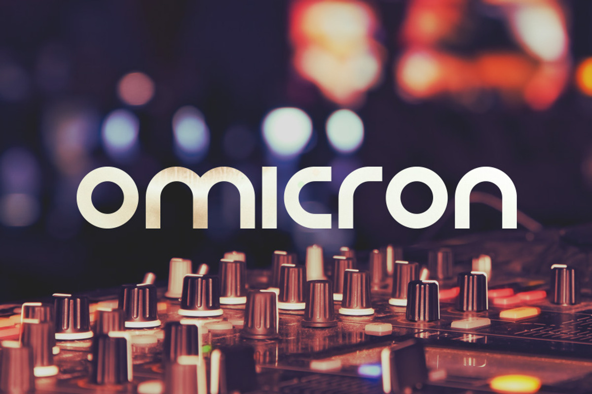 Omicron Typeface