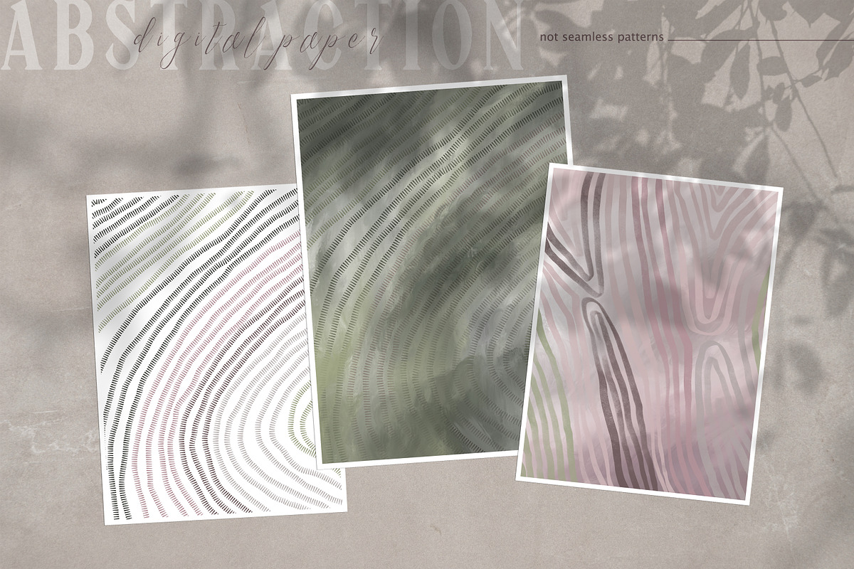 Abstract digital paper pack, a Texture Graphic by Tiana Geo (Photo 12 of 16)