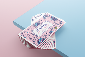 Maria Holland Business Card Template