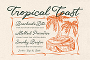BistroScrawl Handwriting Script Font, a Script Font by Inviline.co (Thumbnail 2 of 10)