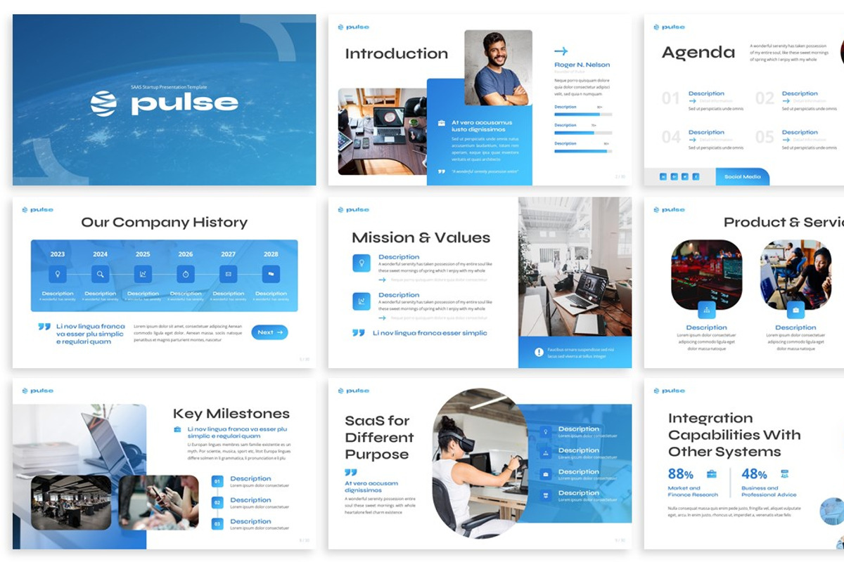 Pulse - Startup Keynote Template, a Presentation Template by SlideFactory (Photo 2 of 4)