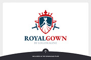 Royal Gown Logo Template, a Branding & Logo Template by LOGOMAGINE (Thumbnail 8 of 16)