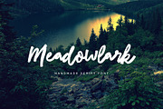 Meadowlark Script Font, a Script Font by Midnight Grim (Thumbnail 1 of 5)