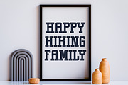 Hiking Stylish - Condensed Slab, a Slab Serif Font by Pian45 Studio (Thumbnail 7 of 8)