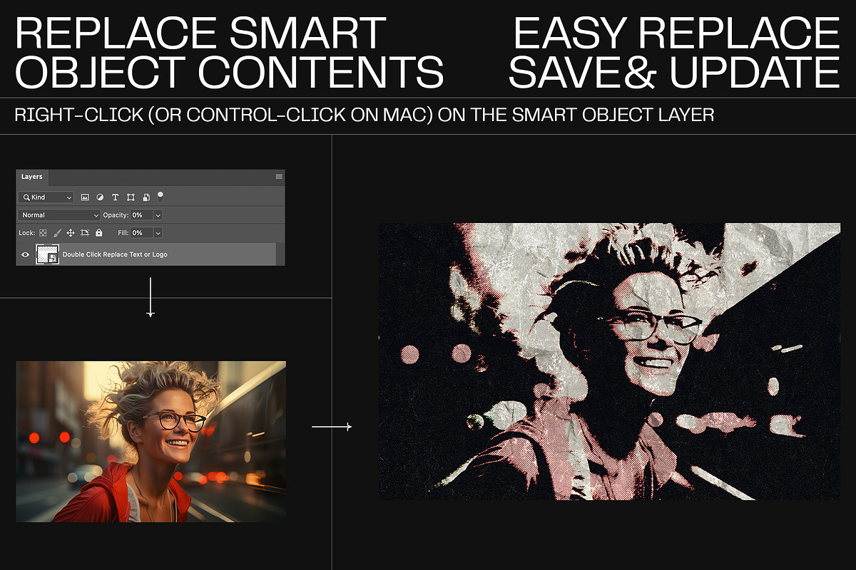 12 Photo Effect Templates, a Layer Style Add-On by iDoodle Studio (Photo 6 of 6)