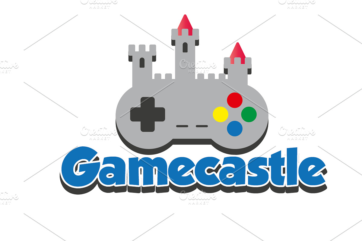 Gamecastle Videogame Studio Logo, a Branding & Logo Template by Beavergraphy (Photo 2 of 4)